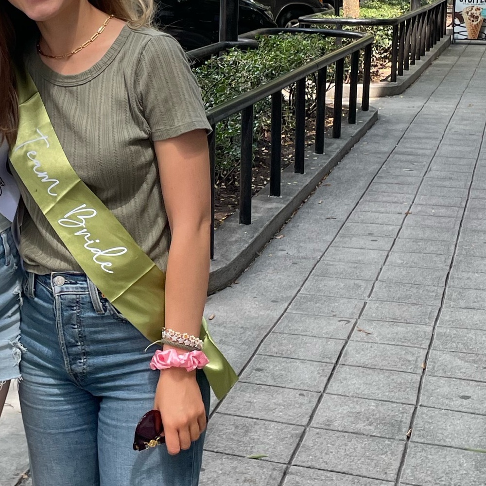 Team Bride Sash